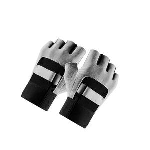 Customized Logo Leather Weightlifting Gloves for Gym Men and Women Workout <b>Fitness</b> Weight Lifting Gym Gloves - Product Image 6