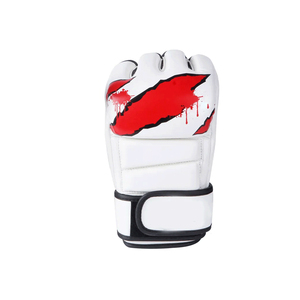Gants de combat WTF Taekwondo 2025 de haute qualité pour entraînement MMA à demi-doigts – Meilleur prix – Gants de boxe/UFC/MMA en PU/cuir - Product Image 2