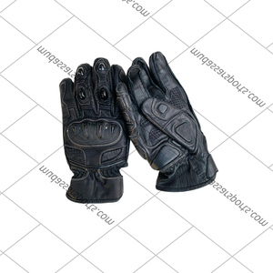 Guantes de Motocicleta de Invierno de Cuero de Diseño Premium, Completamente Impermeables, con Protección de Nudillos, Pantalla Táctil, Autocalentables, Unisex - Product Image 3
