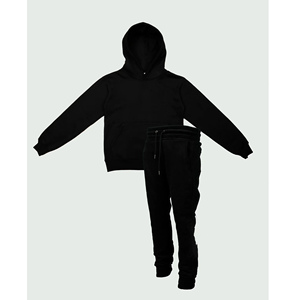 Pantalon de survêtement unisexe surdimensionné personnalisé à prix abordables ensemble de jogging à capuche en coton et polyester à manches longues pantalon de survêtement pour l'hiver - Product Image 4