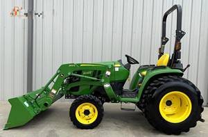 Tractor de Ruedas John Deere 3038E, 70HP, 4WD, con Cargador Frontal, Verde, Equipo Agrícola Utilitario para Granja - Product Image 5
