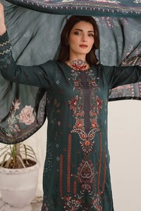 Recién llegado, traje de 3 piezas de césped para mujer de alta calidad, vestido de nuevo diseño para mujer paquistaní 2025 con el precio más vendido Salwar Kameez - Product Image 6