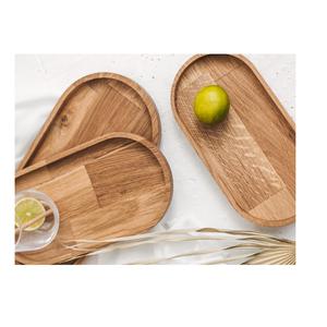 Plateau de service multifonctionnel en bois fait à la main pour les chefs et les traiteurs à domicile, offrant une utilisation professionnelle et un service à domicile élégant à prix de gros - Product Image 4