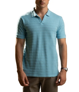 T-shirt classique pour homme en jersey de coton uni, à manches courtes, ample et respirant, style export, vente en gros - Product Image 6