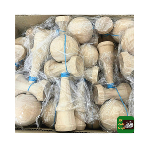 Nhật Bản Đồ Chơi Bằng Gỗ Kendama Biểu Tượng Tùy Chỉnh Màu Sắc Bằng Gỗ Ngăn Xếp Cân Bằng Đồ Chơi Trẻ Mới Biết Đi Thanh Kiếm Bóng Tay Mắt Phối Hợp Giáo Dục Đồ Chơi - Product Image 6