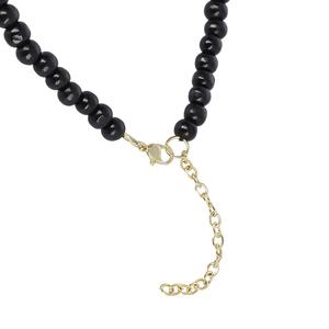 Corne Colliers pour Femmes Bijoux Corne Pendentif Multi Tone Teck Corne Boho Tribal Collier Déclaration Collier - Product Image 2