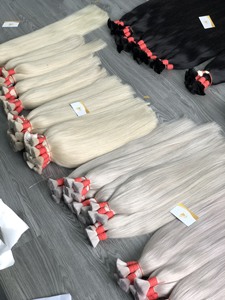 Extensiones de Cabello Liso Virgen de Alta Calidad Premium, Sin Remy, a Granel 100g, Mejor Precio al por Mayor, Cabello de Lujo Vietnamita Minh Khang - Product Image 4