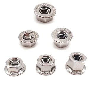 Tuerca de Brida Metálica de Alta Calidad Utilizada en la Fabricación Automotriz y Trabajos de Ingeniería - Product Image 3