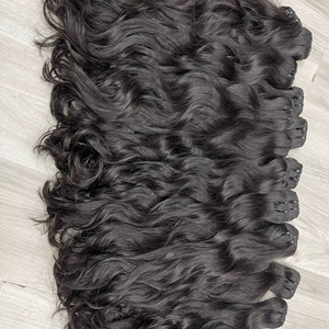 Venta 2025 Cabello Natural al por Mayor de Vietnam, Extensiones de Cabello Humano con Onda Natural, Cabello Sin Procesar con Cutícula Intacta, Trama Doble - Product Image 1