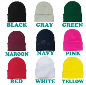Personalized <b>Beanies</b> Wholesale Knit <b>Beanie</b> with logo Custom Adult 100% Acrylic <b>Beanie</b> Hats for Winter - Product Image 5