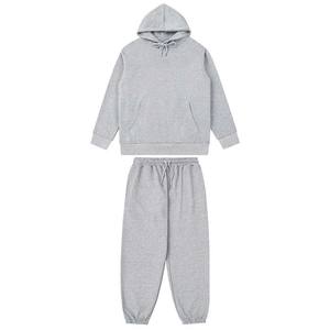 Ensemble survêtement d'hiver pour homme personnalisé, survêtement à jambes évasées en deux pièces, survêtement en molleton 100% coton pour homme - Product Image 3