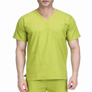 Derniers modèles d'uniformes médicaux unisexes, ensemble de haute qualité, respirant, confortable, extensible, couleur personnalisée, logo, utilisation hospitalière, tendance - Product Image 6