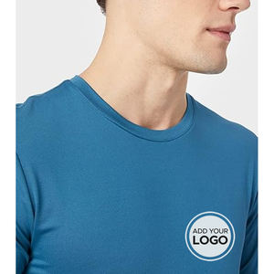 T-shirts pour hommes, évacuation de l'humidité, performance sportive, t-shirts personnalisés, logo personnalisé, t-shirts personnalisés - Product Image 3