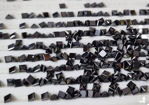 10 quilates negro princesa corte moissanita diamante facetado diamante al por mayor moissanita - Product Image 3