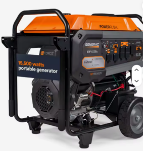 Générateur portable à essence EFI à démarrage électrique de qualité industrielle, personnalisable, nouvelle série GP, 15 500 watts (120/240 V) - Product Image 2