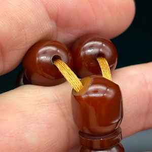 Nuevo Tasbih de Resina con 33 Cuentas Turquesas, Rosario de Oración Musulmán, Contador de Tasbih, Joyería de Piedra, Exportador de la India - Product Image 3