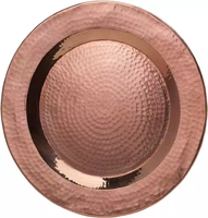 Assiettes de Présentation en Plastique pour Maintenir la Chaleur de vos Plats, Lot de 4, Anti-Taches, Écologiques, Modernes et Luxueuses