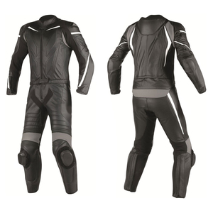 Traje de moto personalizado para hombre hecho de cuero genuino traje de Moto/traje de carreras de moda de cuero de Venta caliente - Product Image 6