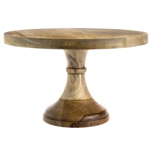Soporte para servir pasteles de frutas de madera multifuncional con acabado personalizado, herramientas decorativas para servir pasteles - Product Image 2