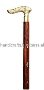 Nouveau Design Vente Chaude Canne De Marche En Bois Avec Nouveau Design Poignée En Laiton Canne De Marche Pliante Cannes De Marche Décoratives - Product Image 2