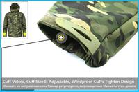 Veste Softshell de camouflage pour hommes d'hiver en gros vêtements tactiques veste coupe-vent et imperméable 2023