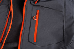 Veste matelassée à capuche pour homme de qualité supérieure, entièrement personnalisée avec logo, OEM, écologique, imperméable, softshell pour homme - Product Image 5
