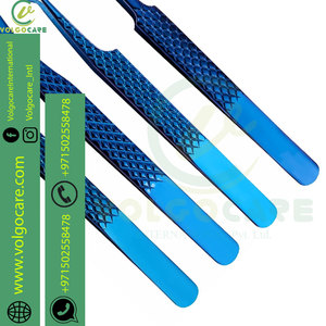 2024 ensemble de 6 pinces à souder inversées en céramique de précision fabriquées avec des pointes pointues et incurvées en acier inoxydable ensemble de pinces à épiler - Product Image 2