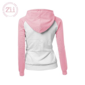 Women's Casual Long Sleeve Hoodies Quick Dry Cotton Polyester with Hooded Collar Plain Dyed for Winter Wholesale on Sale - Product Image 5