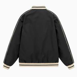 2026 nuevo logotipo bordado personalizado chaqueta de invierno Letterman ropa de calle chaqueta universitaria de secado rápido para hombres a la venta - Product Image 2