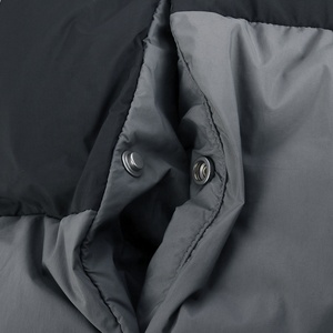 Chaqueta de Plumón para Hombre, con Cierre, Forrada, Personalizable, de Invierno, Cálida, a la Moda, Estilo Urbano, con Cuello Alto, Cortavientos, de Algodón - Product Image 4