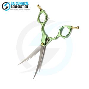 กรรไกรตัดแต่งขนสัตว์เลี้ยงแบบโค้งมนดีไซน์ให้เด็กปลอดภัยสำหรับฝึกดูแลสัตว์เลี้ยงและสัตว์เลี้ยงใหม่ - Product Image 4