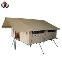 Tenda Kemah Bingkai Kualitas Tinggi untuk Aktivitas Luar Ruangan Tenda Safari Ukuran Kustom