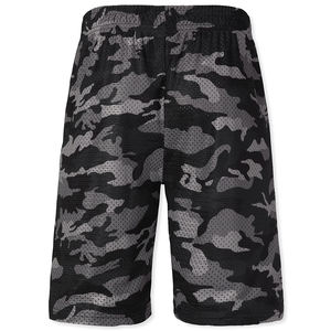 Shorts de basket-ball personnalisés de haute qualité à bas prix en stock, taille personnalisée, confortables en polyester, shorts de basket-ball pour adultes - Product Image 3