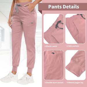 Costumes de gommage élégants en coton Ensembles d'uniformes médicaux pour hôpitaux en gros Vêtements d'allaitement personnalisés pour médecins et infirmières - Product Image 5