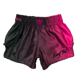 Pantalones Cortos de Muay Thai al por Mayor, Ropa Deportiva para Hombre, Spandex/Poliéster, Secado Rápido, Ligeros, Logotipo Personalizado en la Parte Delantera, para Entrenamiento de MMA y Kick Boxing - Product Image 1
