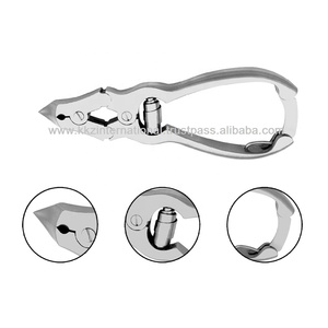 Pince à ongles professionnelle double action pour podologie, 12 cm, coupe-ongles en acier inoxydable, coupe-ongles aiguisé, OEM - Product Image 4