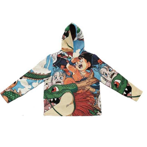 Ropa de calle personalizada antigua de calidad premium sudaderas con capucha gruesas de talla grande para hombre tapiz tejido con capucha suéter con capucha - Product Image 2