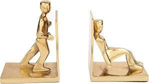 Serre-livres en or pour la maison et le jardin Serre-livres en métal doré papillon Serre-livres en métal design en métal pour le bureau - Product Image 4