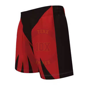 Short de crosse personnalisé avec tissu à séchage rapide à la taille élastique et short de crosse à logo d'équipe personnalisé - Product Image 3