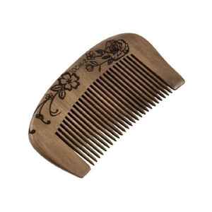 Peine de cuerno de buey de vaca y búfalo único, artesanías naturales para extensiones de cabello, cuerno Natural completo para color de cabello - Product Image 4