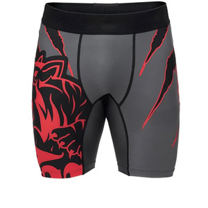 Short de combat pour homme Short de grappin haute performance pour homme avec impression dynamique et coupe ajustée - Product Image 1