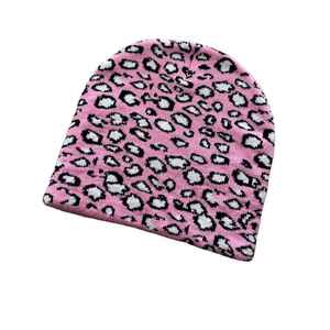 High Quality Custom Sublimation Jacquard <b>Knitted</b> Beanie Warm & Durable Polyester Cotton Unisex Beanie - Product Image 6