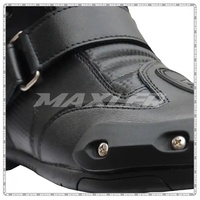 Bottes de moto tout-terrain en cuir respirant, imperméables et coupe-vent, grandes tailles, pour motards - Vente en gros