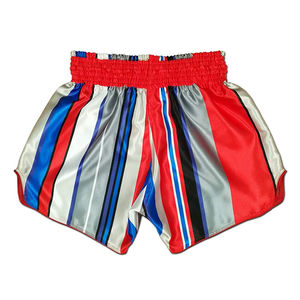 กางเกงมวยไทยขาสั้นระบายอากาศได้ดีดีไซน์แบบเรียบหรือลายพราง - Product Image 5