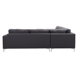 SFL68010 L-Shaped Corner Three-Seat Upholstered <b>Sofa</b> <b>for</b> Home Living Room or Apartment <b>Sponge</b>-Filled - Product Image 4