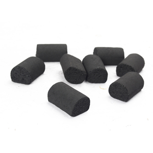 Carbón de carbón de Shisha de cáscara de coco respetuoso con la naturaleza disponible en forma de cilindro de cubo de palo - Product Image 1