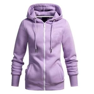 Classic Fleece Casual <b>Zip</b>-<b>Up</b> <b>Hoodie</b> for Men Women Lightweight Breathable Plus Size Sweatshirts Winter Season OEM Design - Product Image 1