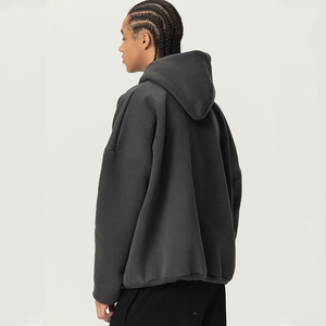 Sudadera Sólida Personalizable, Sudadera Sólida Extra Grande de Algodón, Ropa de Primavera y Otoño, 100% Algodón con Logotipo - Product Image 3