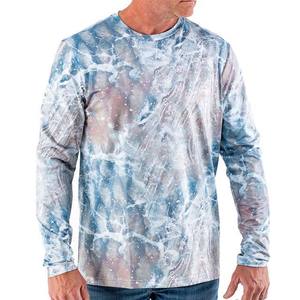 เสื้อแขนยาวสำหรับตกปลาผ้าสแปนเด็กซ์กันน้ำ88% 12% โพลีเอสเตอร์ผ้าสแปนเด็กซ์ออกแบบได้ตามต้องการ - Product Image 6