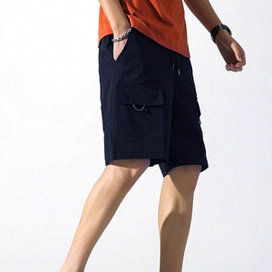 Pantalones Cortos Casuales de Verano para Hombre, Estilo Urbano, Deportivos, Transpirables, de Nailon con Tie-Dye y Cintura Elástica - Product Image 3